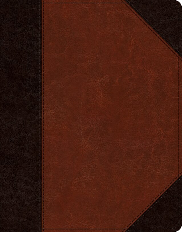 Front cover_Esv Single Column Journaling Bible (trutone, Brown/cordovan, Portfolio Design)