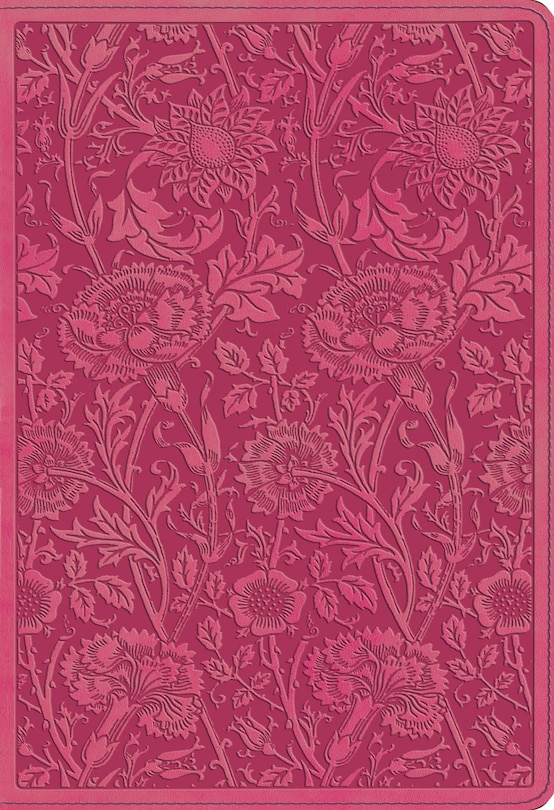 Front cover_Esv Student Study Bible (trutone, Berry, Floral Design)