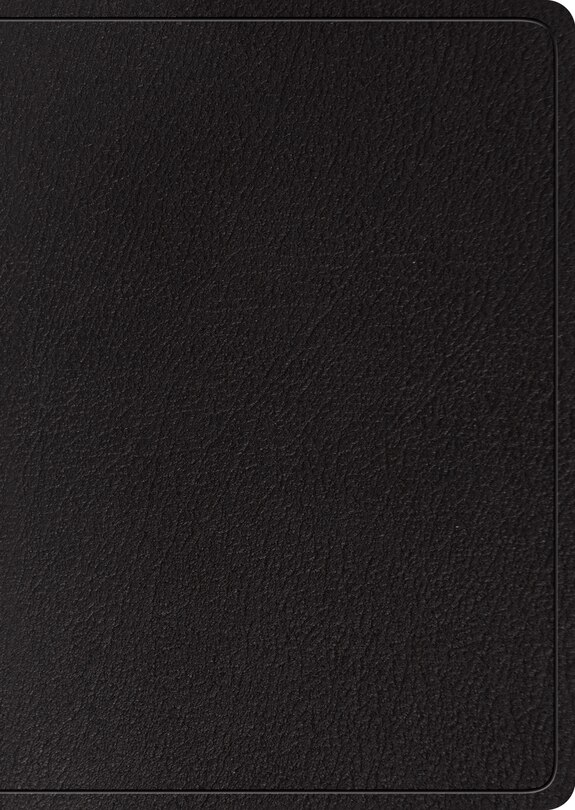 Front cover_Esv Study Bible, Large Print (black, Indexed)