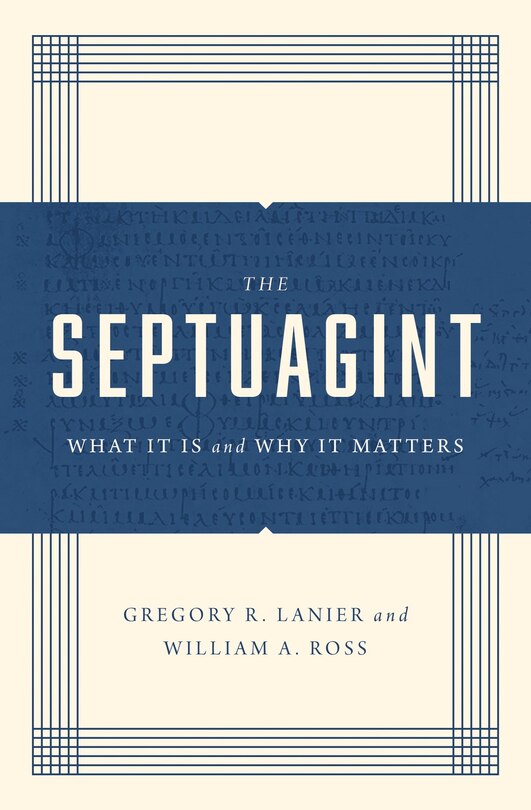 Front cover_The Septuagint