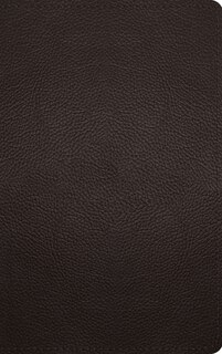 Front cover_Esv Thinline Bible (buffalo Leather, Deep Brown)