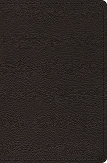 Front cover_Esv Preaching Bible, Verse-by-verse Edition (goatskin, Black)