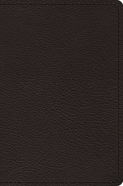 Front cover_Esv Preaching Bible, Verse-by-verse Edition (goatskin, Black)
