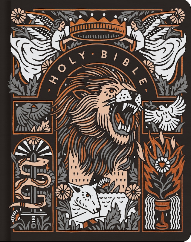 Esv Single Column Journaling Bible, Artist Series (joshua Noom, The Lion And The Lamb)