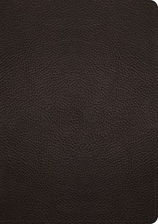 Front cover_Esv Study Bible (buffalo Leather, Deep Brown)