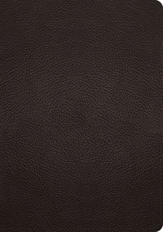 Front cover_Esv Study Bible (buffalo Leather, Deep Brown)