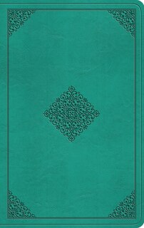 Couverture_Esv Value Thinline Bible (trutone, Teal, Ornament Design)