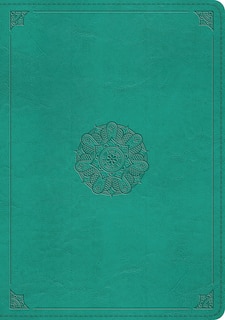 Front cover_ESV Study Bible (TruTone, Turquoise, Emblem Design)