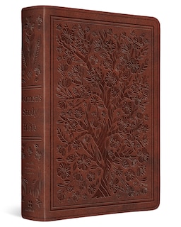 Front cover_ESV Women's Study Bible (TruTone, Chestnut, Almond Tree Design)