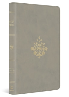 Front cover_ESV Thinline Bible (TruTone, Stone, Branch Design)
