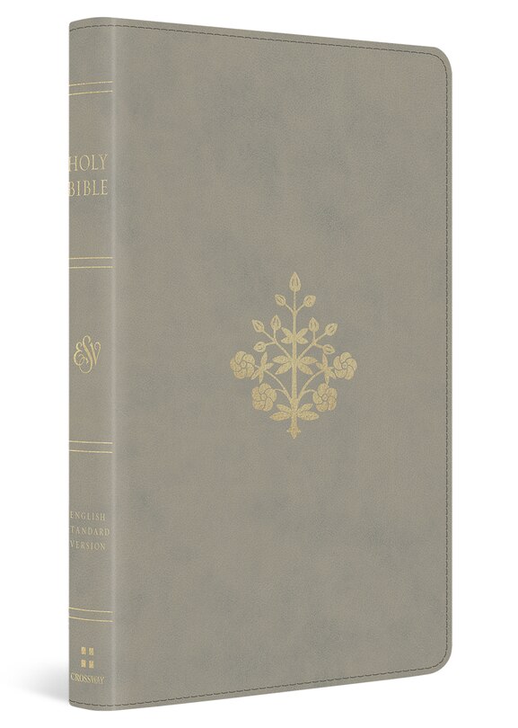 Front cover_ESV Thinline Bible (TruTone, Stone, Branch Design)