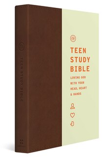 Couverture_ESV Teen Study Bible (TruTone, Burnt Sienna)