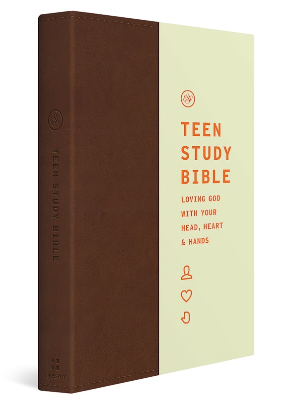 Couverture_ESV Teen Study Bible (TruTone, Burnt Sienna)