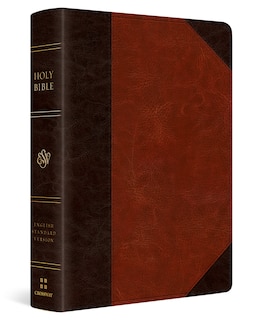 Front cover_ESV Reader's Bible (TruTone, Brown/Cordovan, Portfolio Design)