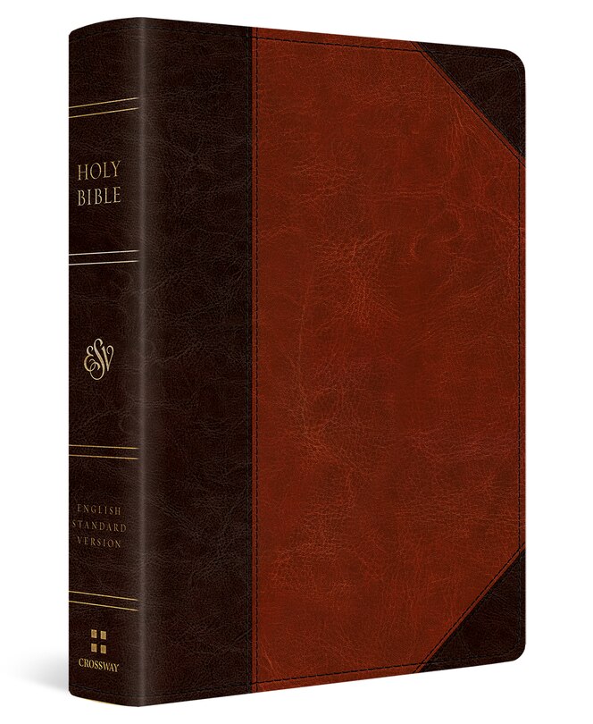 Front cover_ESV Reader's Bible (TruTone, Brown/Cordovan, Portfolio Design)