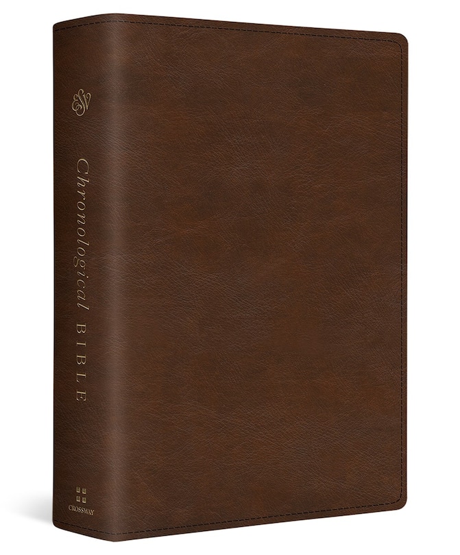 Front cover_ESV Chronological Bible (TruTone, Brown)