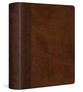 Front cover_ESV Journaling Study Bible (TruTone, Brown/Chestnut, Timeless Design)
