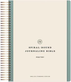 Couverture_ESV Spiral-Bound Journaling Bible, Poetry (Hardcover)