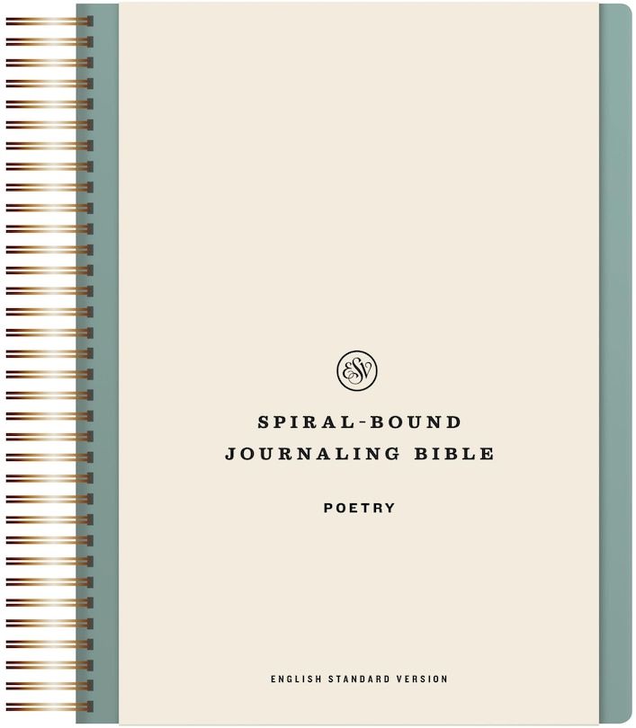 Couverture_ESV Spiral-Bound Journaling Bible, Poetry (Hardcover)