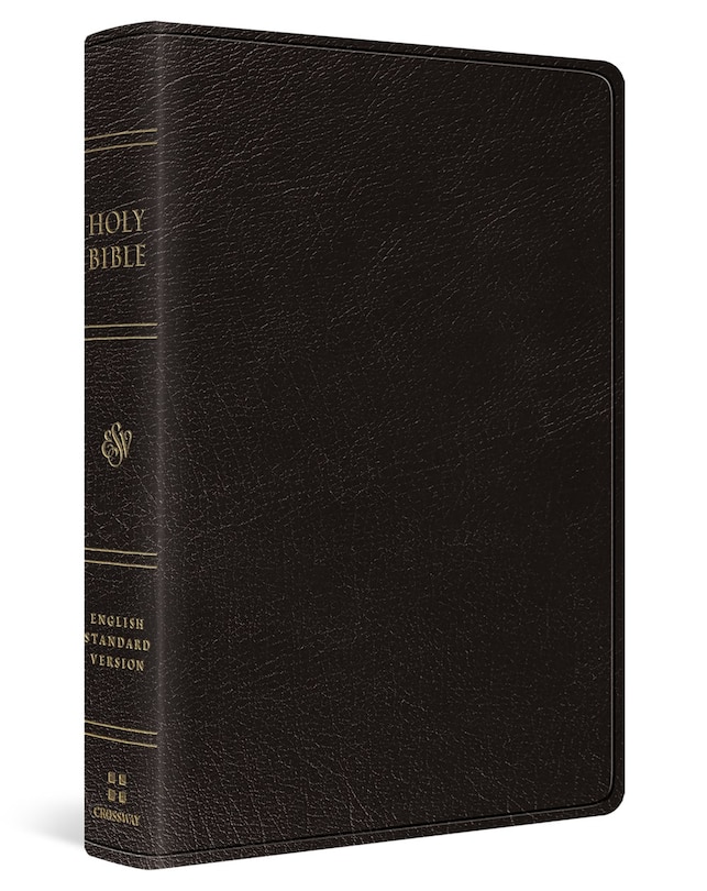Front cover_ESV Personal Reference Bible (Genuine Leather, Black)