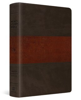 Front cover_ESV Men's Study Bible (TruTone, Forest/Tan, Trail Design)