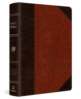 Front cover_ESV Reader's Bible (Trutone, Brown/Cordovan, Portfolio Design)
