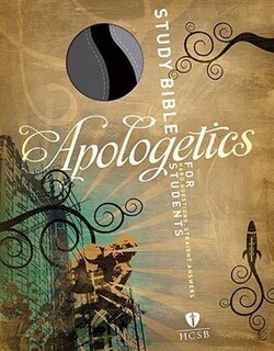 APOLOGETICS STUDY BIBLE FOR STUDENTS - BLACK/GRAY SIMULATED LEATHER