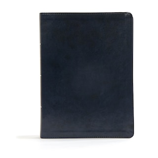 Front cover_Csb Worldview Study Bible, Navy Leathertouch
