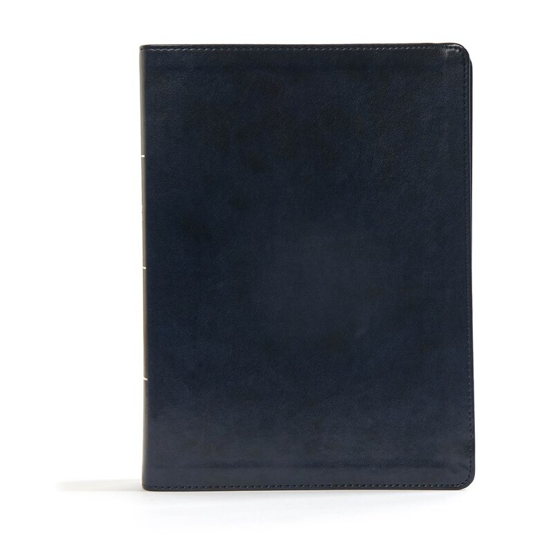 Front cover_Csb Worldview Study Bible, Navy Leathertouch