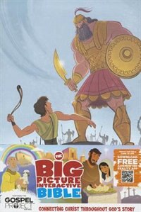 BIG PICTURE INTERACTIVE BIBLE FOR KIDS, DAVID AND GOLIATH EDITION LEAT: Connecting Christ Throughout God's Story