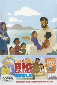BIG PICTURE INTERACTIVE BIBLE FOR KIDS, NATIVITY EDITION LEATHERTOUCH: Connecting Christ Throughout God's Story
