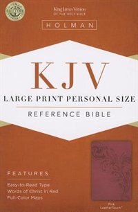 Couverture_KJV LARGE PRINT PERSONAL SIZE REFERENCE BIBLE, PINK LEATHERTOUCH