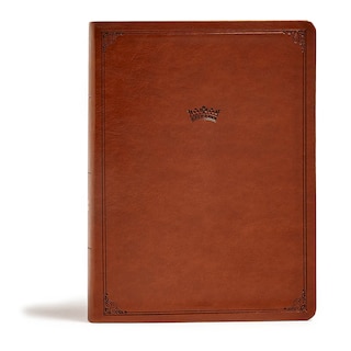 Front cover_CSB Tony Evans Study Bible, British Tan LeatherTouch