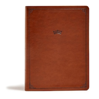 Front cover_CSB Tony Evans Study Bible, British Tan LeatherTouch, Indexed