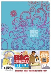 BIG PICTURE INTERACTIVE BIBLE FOR KIDS, DOODLES LEATHERTOUCH: Connecting Christ Throughout God's Story