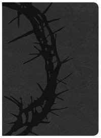 Front cover_HOLMAN STUDY BIBLE: NKJV EDITION, CHARCOAL LEATHERTOUCH