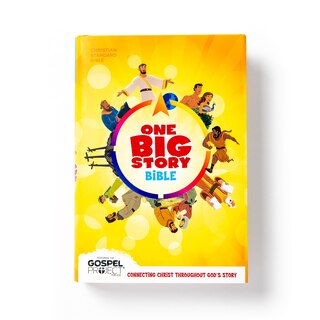 CSB One Big Story Bible, Hardcover: Connecting Christ Throughout God’s Story