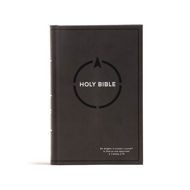 Couverture_Csb Drill Bible, Gray Leathertouch Over Board