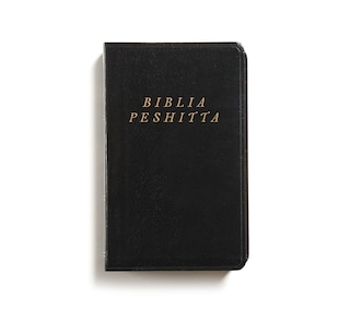 Front cover_Biblia Peshitta, Negro Imitación Piel