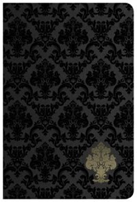 Front cover_HCSB LARGE PRINT PERSONAL SIZE REFERENCE BIBLE, BLACK VELVET LEATHERTO