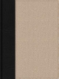 APOLOGETICS STUDY BIBLE FOR STUDENTS, BLACK/TAN CLOTH, INDEXED