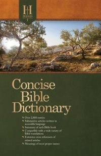Couverture_HOLMAN CONCISE BIBLE DICTIONARY