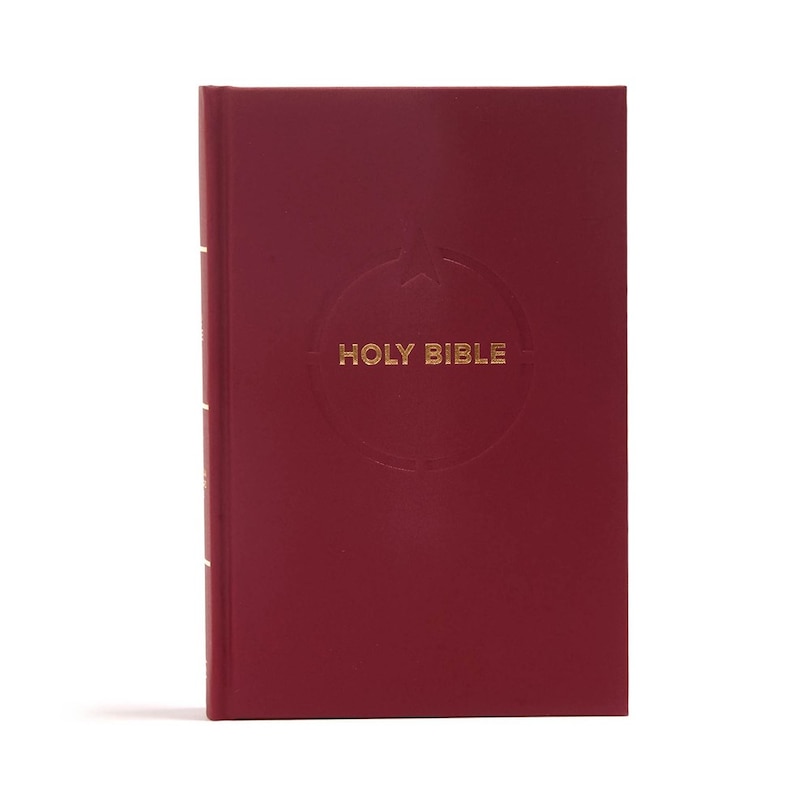 Front cover_CSB Pew Bible, Garnet Hardcover