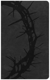 CSB ULTRATHIN REFERENCE BIBLE, CHARCOAL LEATHERTOUCH