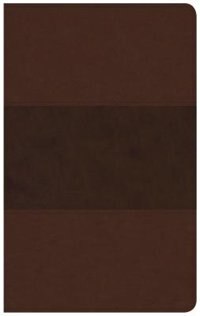 Front cover_CSB ULTRATHIN REFERENCE BIBLE, SADDLE BROWN LEATHERTOUCH