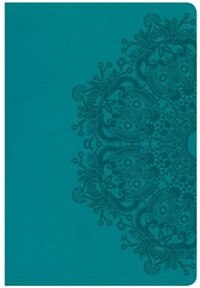 CSB GIANT PRINT REFERENCE BIBLE, TEAL LEATHERTOUCH