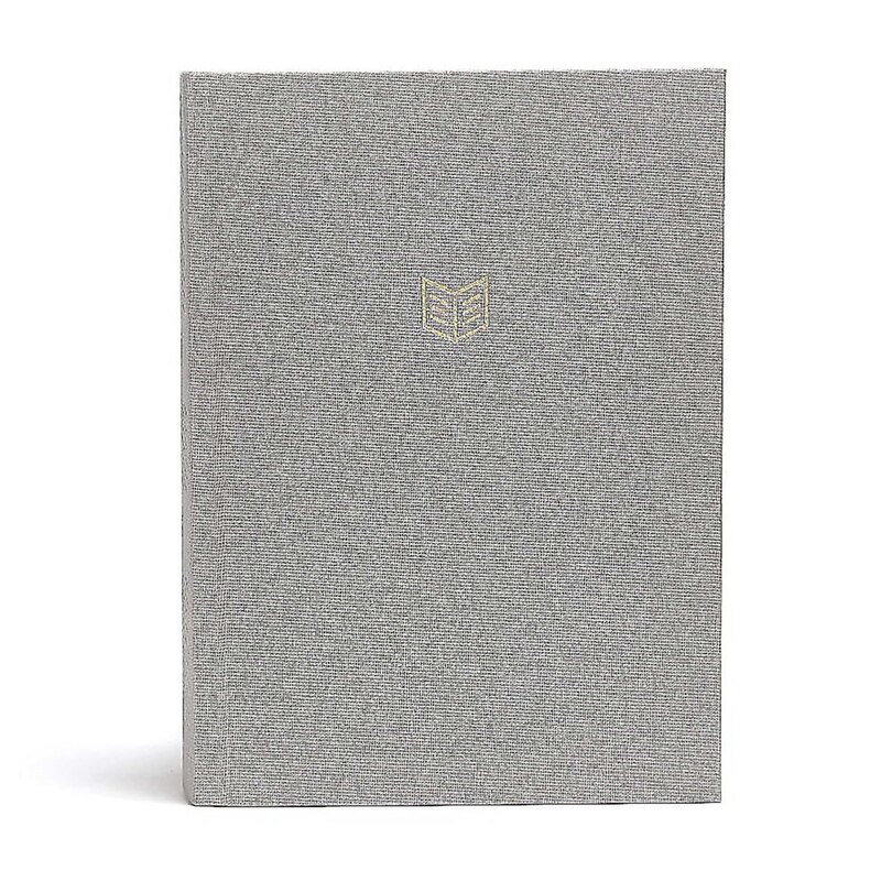 Couverture_CSB She Reads Truth Bible, Gray Linen Cloth Over Board, Indexed