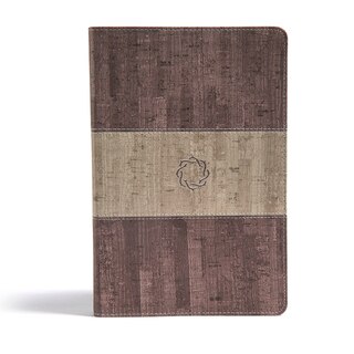 Front cover_CSB ESSENTIAL TEEN STUDY BIBLE, WEATHERED GRAY CORK LEATHERTOUCH