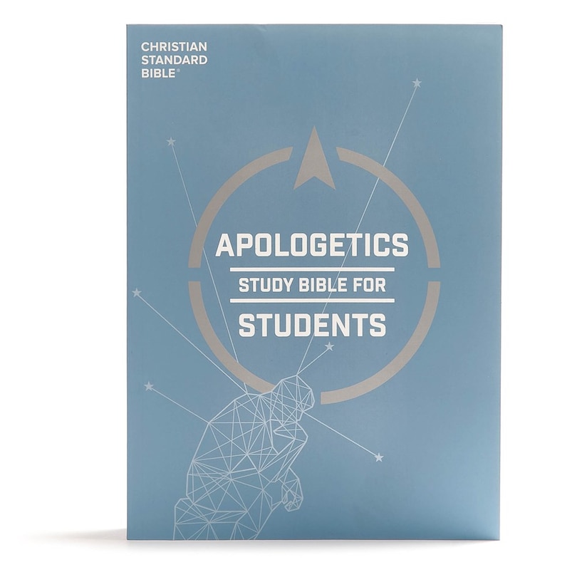 Front cover_CSB Apologetics Study Bible for Students, Blue Trade Paper