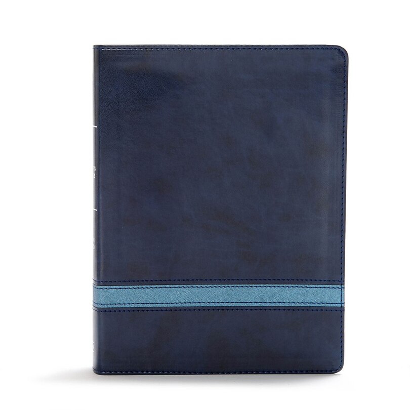 Front cover_Csb Apologetics Study Bible, Navy Leathertouch, Indexed